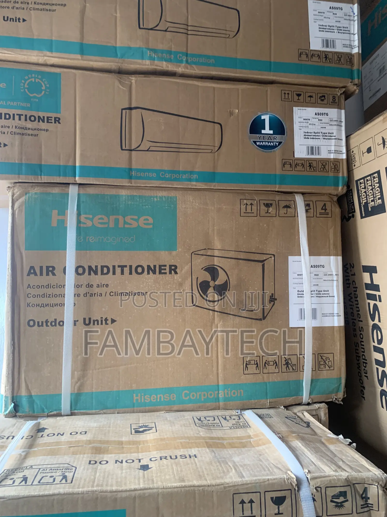 Durable Hisense Non-Inverter 1hp Ac for Everyday Use