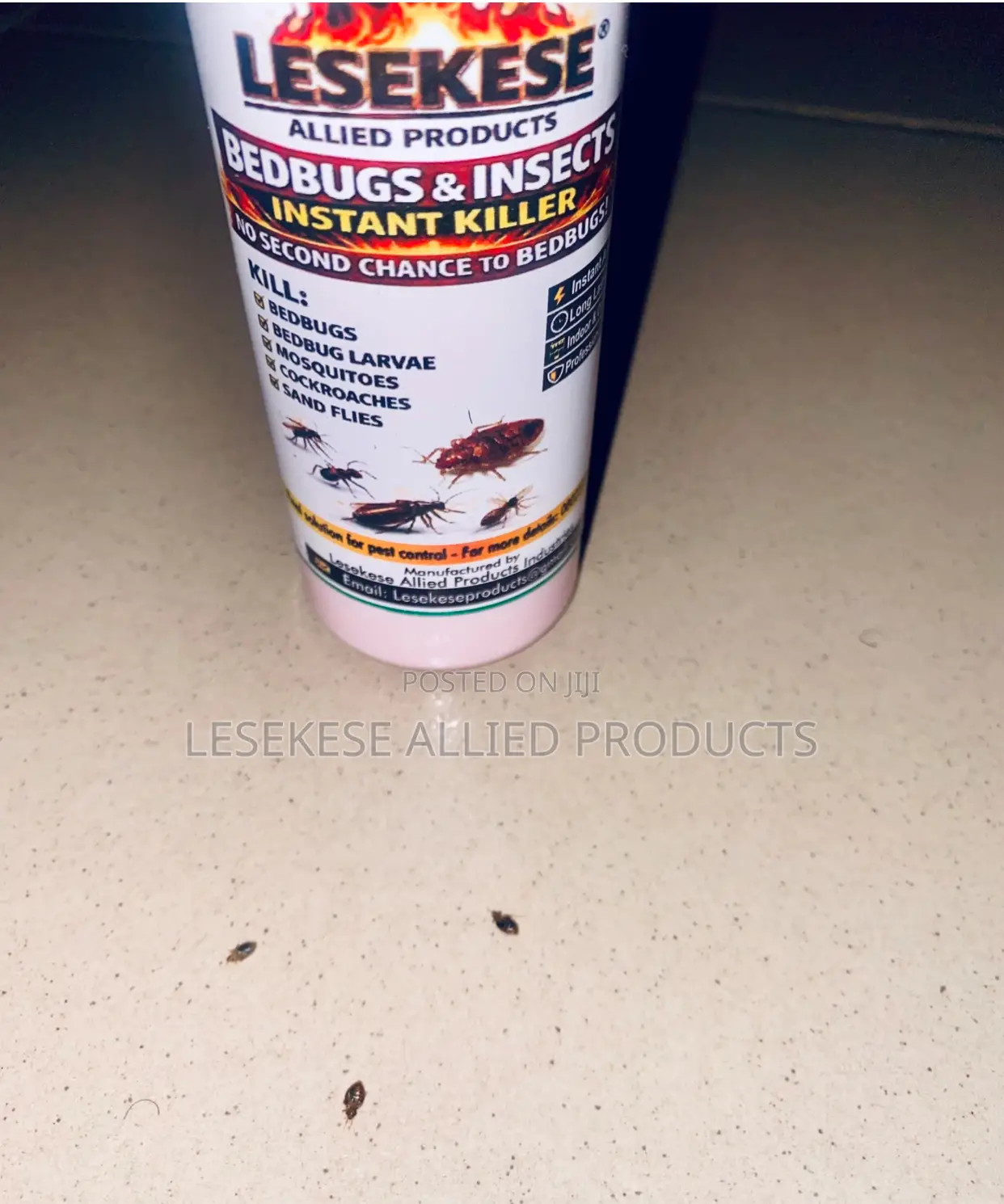 Lesekese Bedbugs and Cockroaches Instant Killer - 250ml