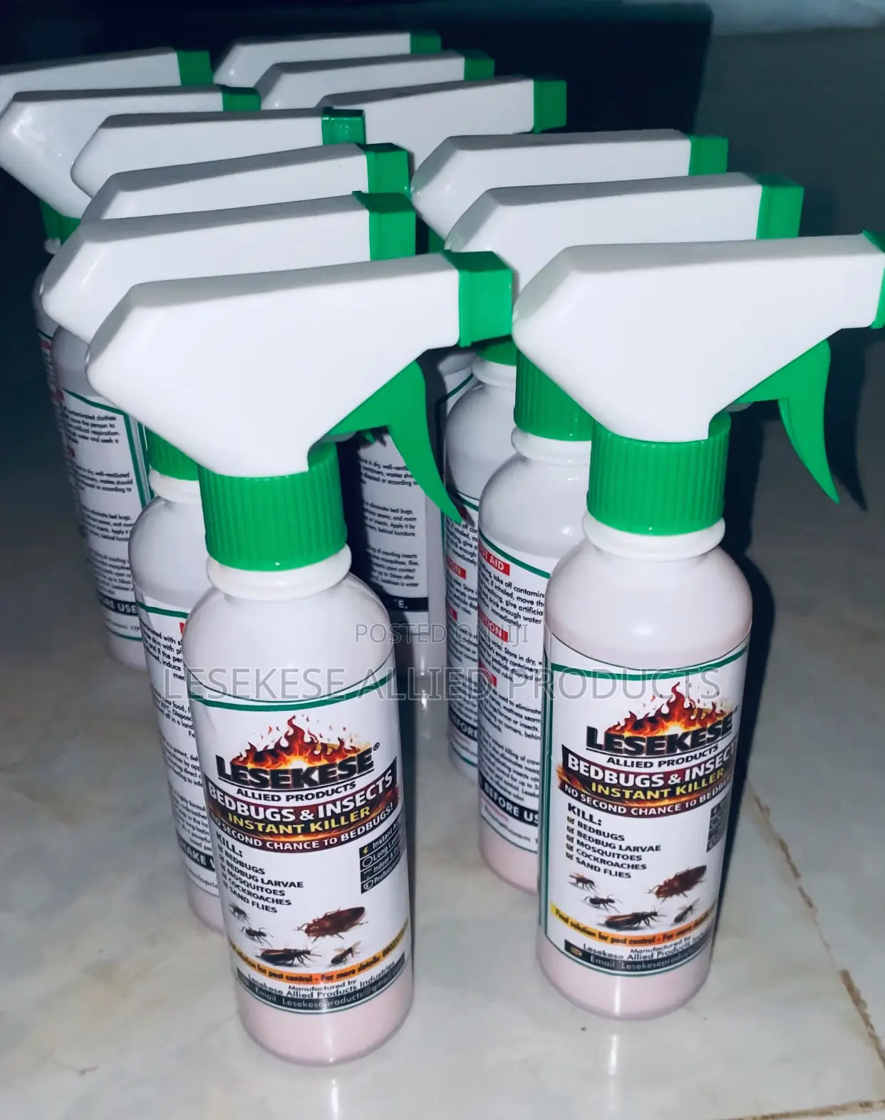 Lesekese Bedbugs and Cockroaches Instant Killer - 250ml