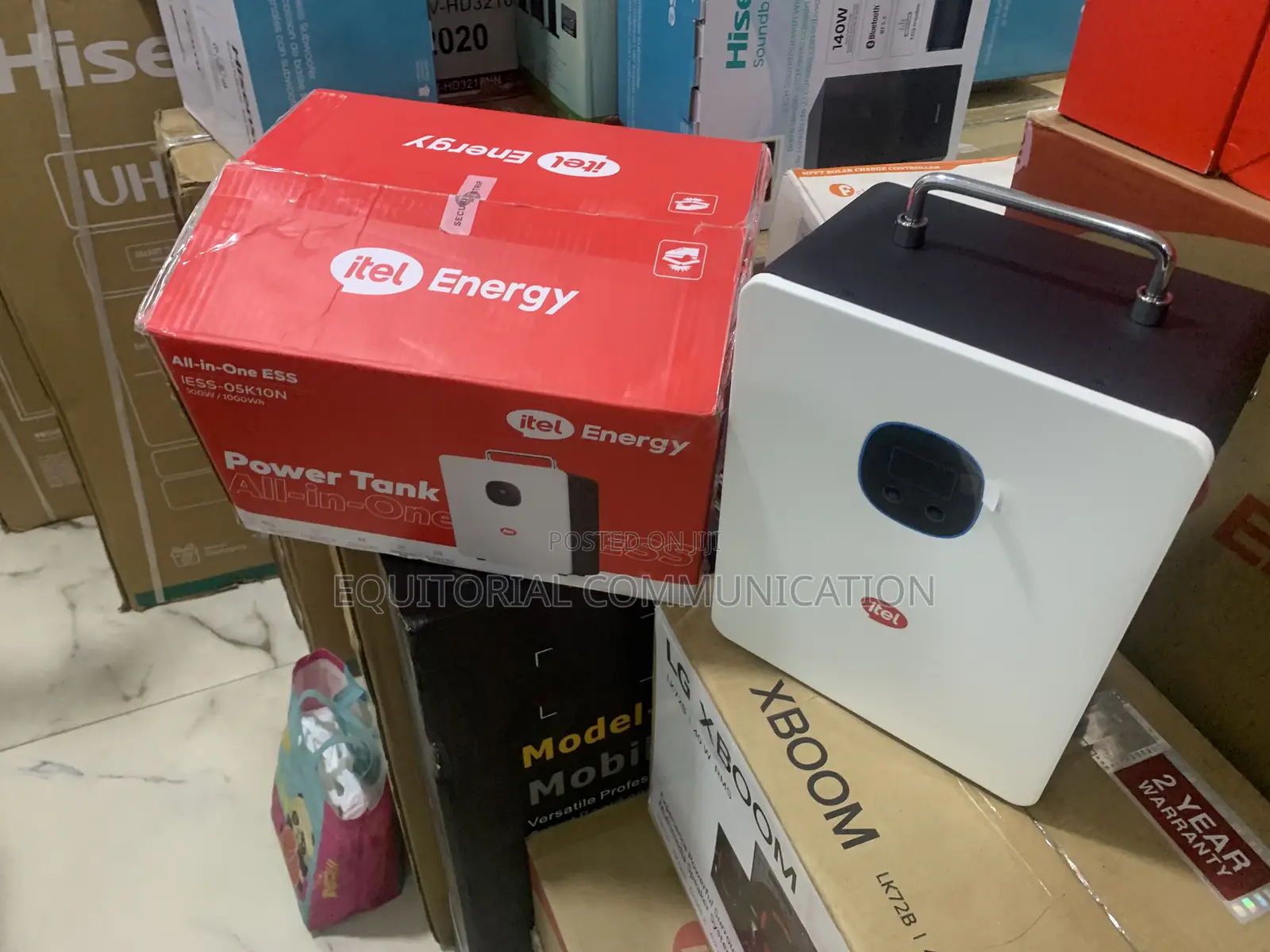 Itel Powertank 1kwh Portable Energy Storage System With Multiple Charg
