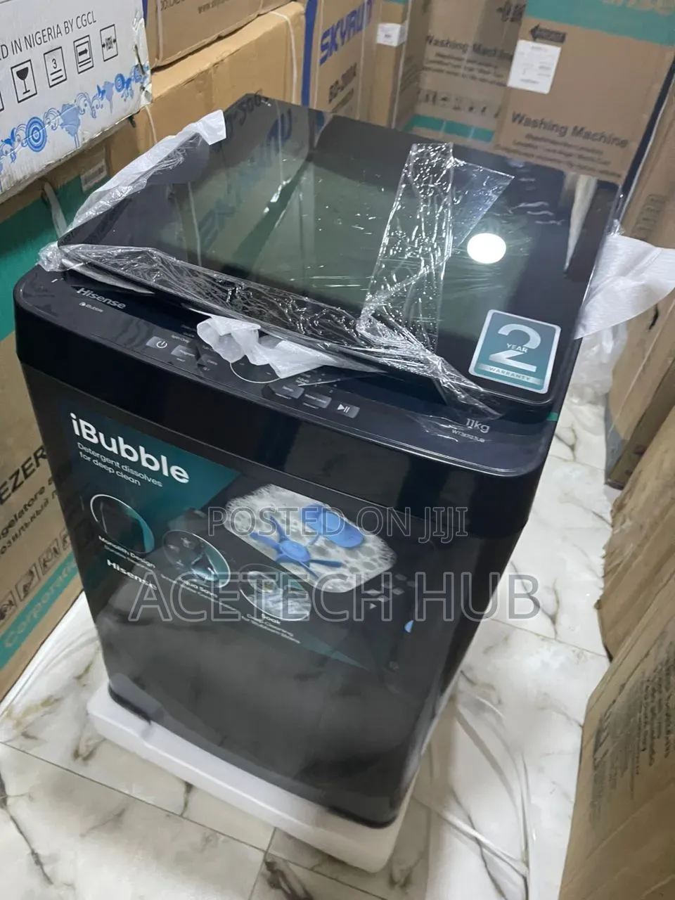 Upgrade Laundry Day With Hisense 11kg Top Load Washer