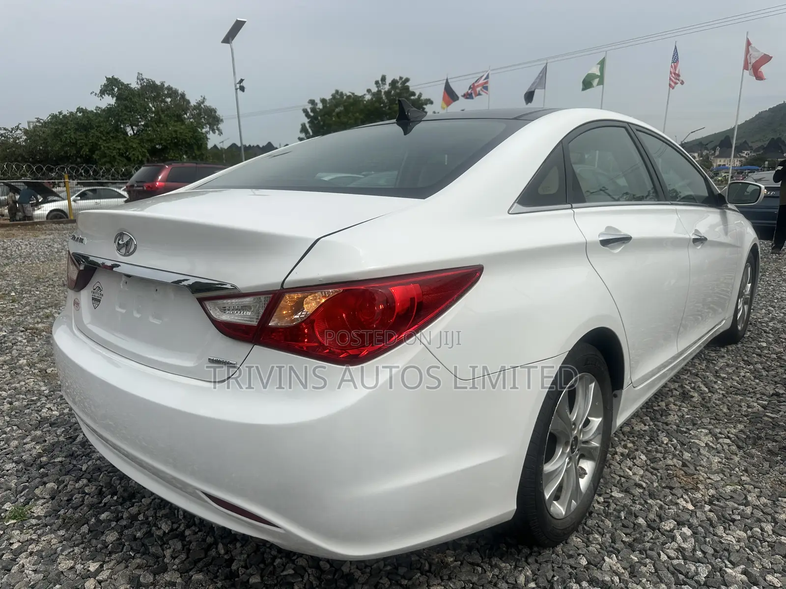 Hyundai Sonata 2013 White
