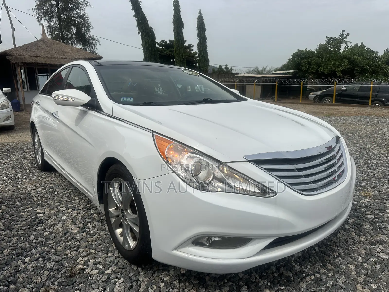 Hyundai Sonata 2013 White