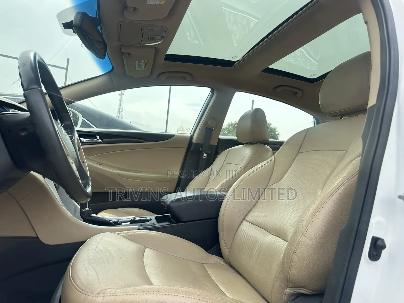 Hyundai Sonata 2013 White