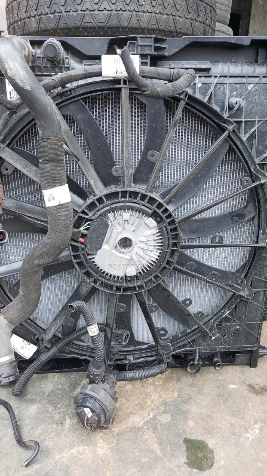 Complete Power Fan and Radiator Assembly Range Rover Sport 2020/2024