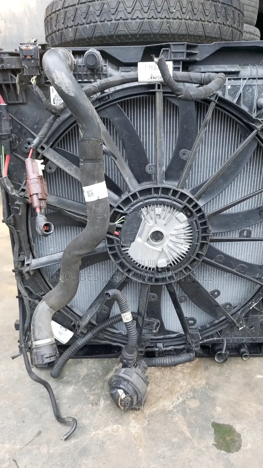 Complete Power Fan and Radiator Assembly Range Rover Sport 2020/2024