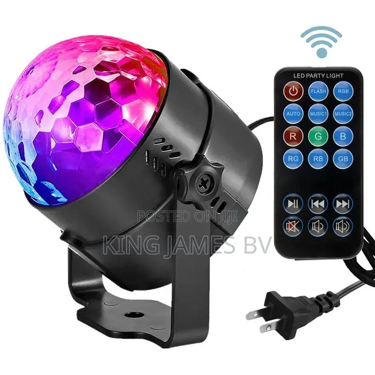 Mini Disco Light – Colorful Rotating Party Effect Light
