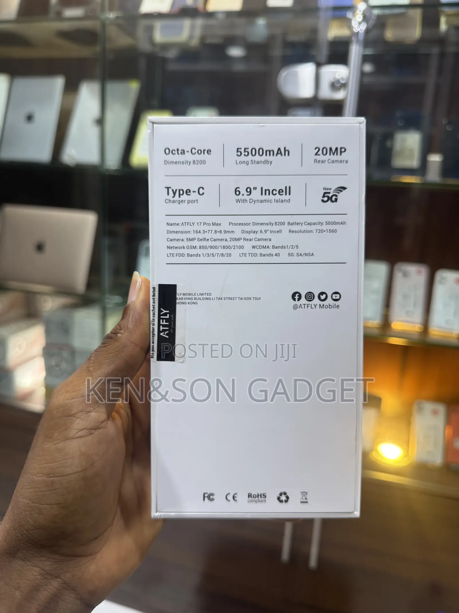 New Itel A200+ 128 GB Orange