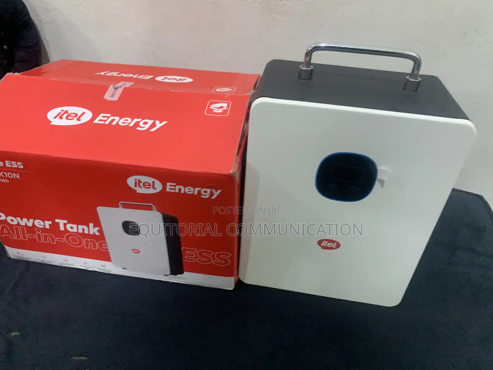 Itel Powertank Portable Renewable Energy Solution With Solar Charging