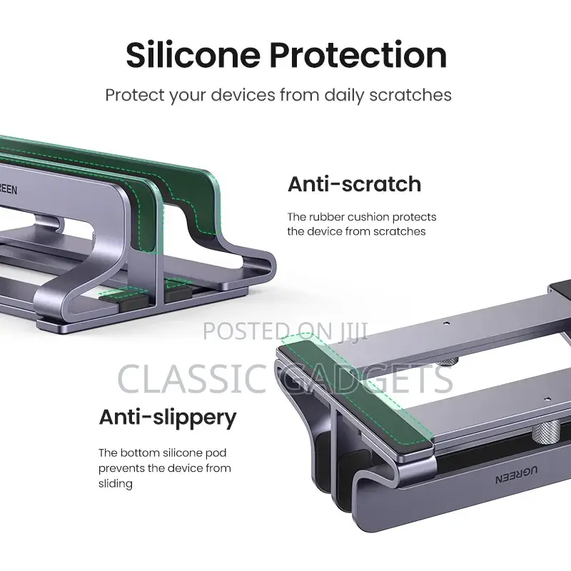 Ugreen Dual Slot Vertical Holder for Laptops