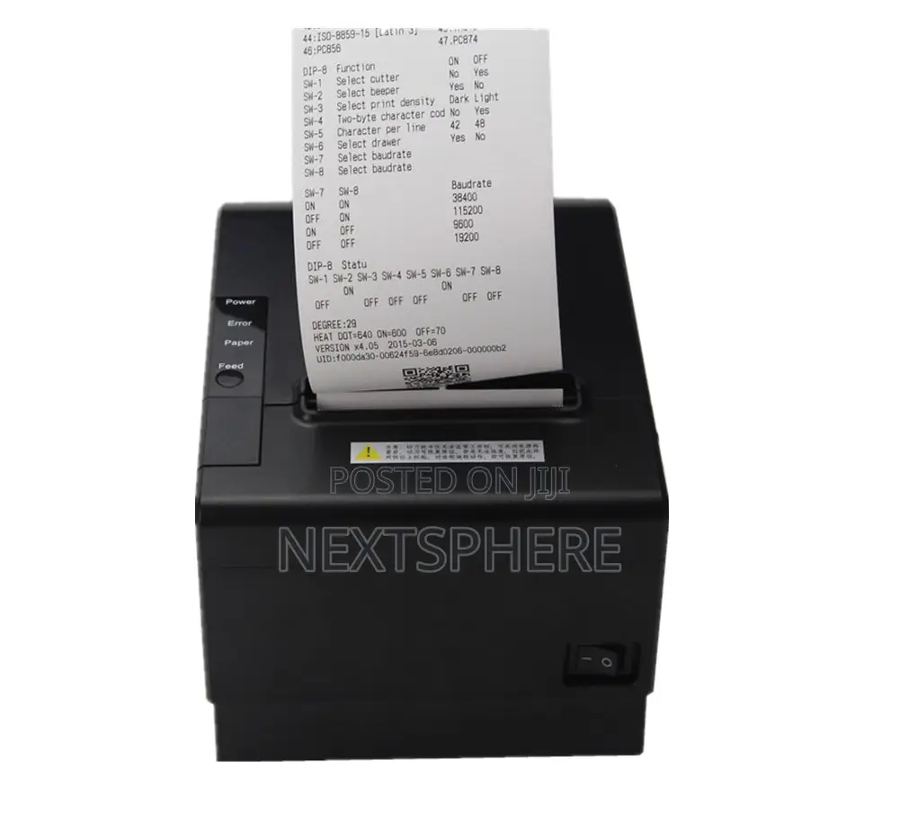 Thermal Receipt Printer Pos Printer With Usb