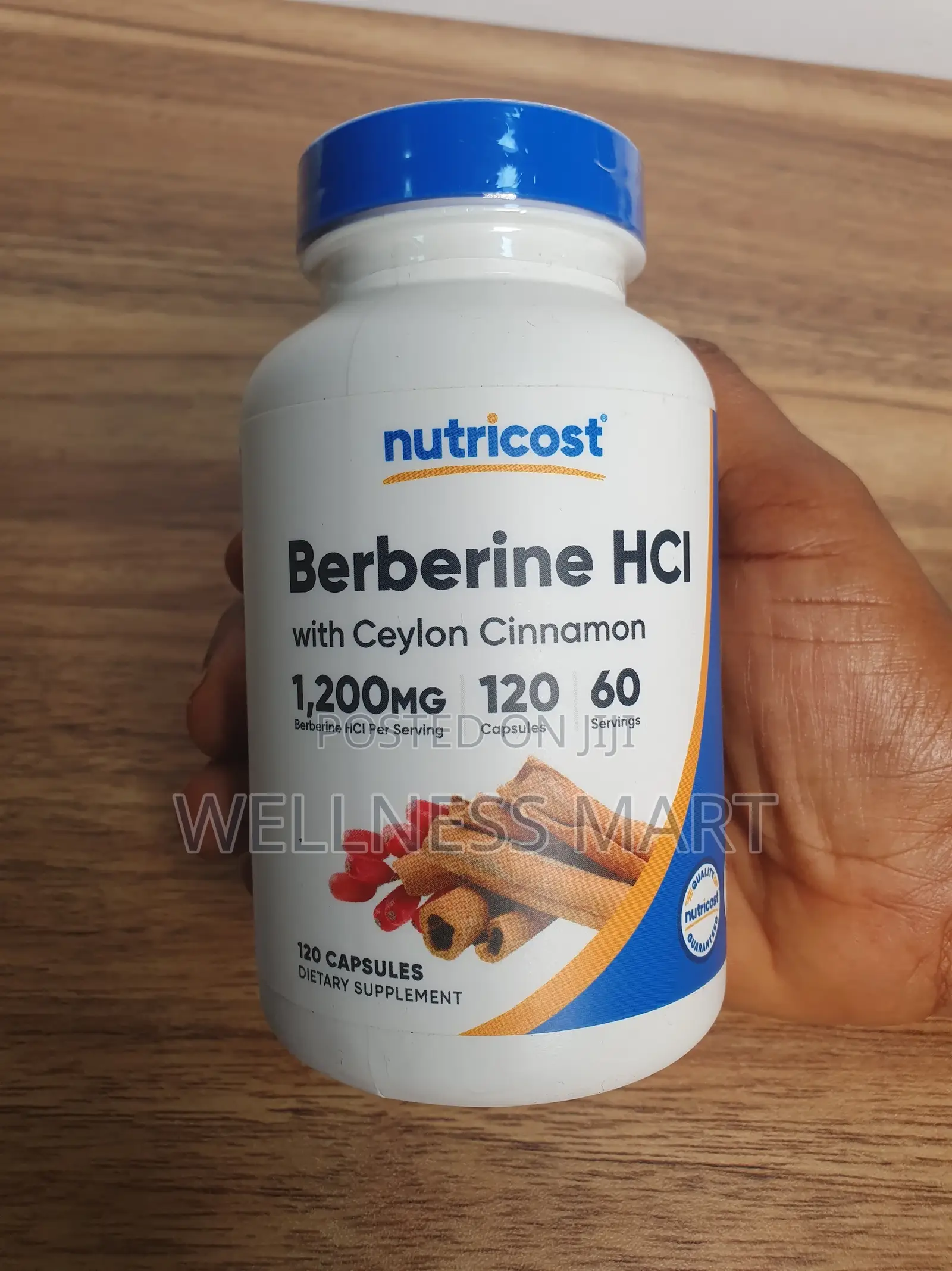 Nutricost Berberine 1200mg | Blood Sugar | Weight Support