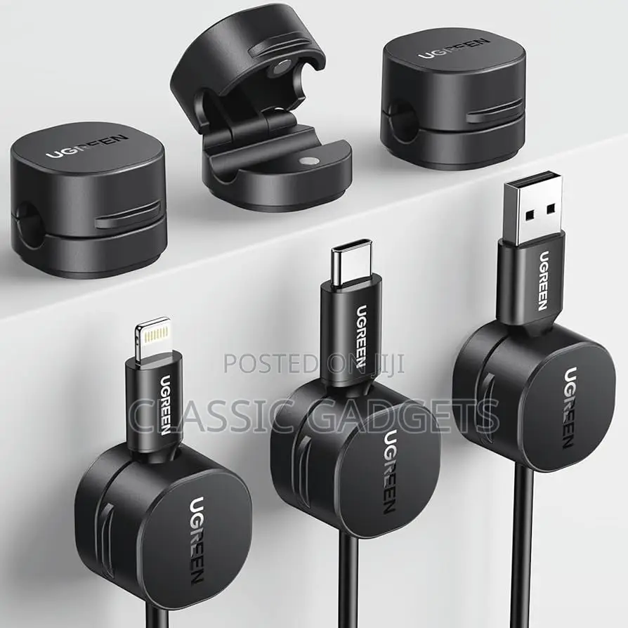 Ugreen Adhesive 6 in 1 Cable Organizer Clips