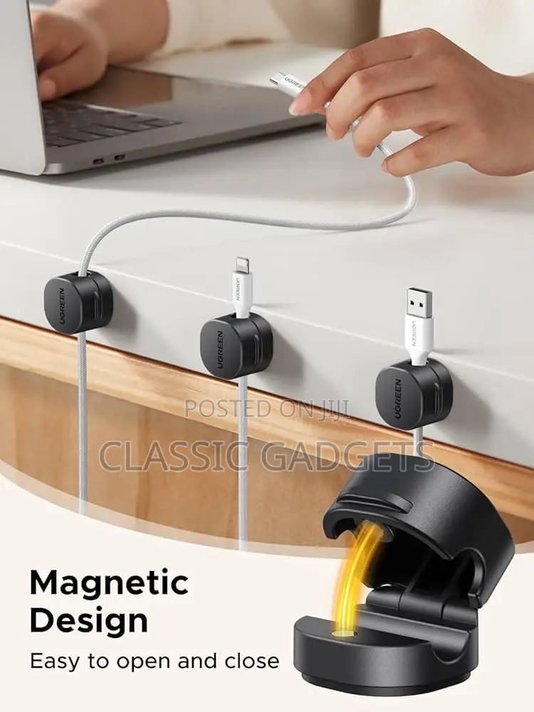 Ugreen Adhesive 6 in 1 Cable Organizer Clips