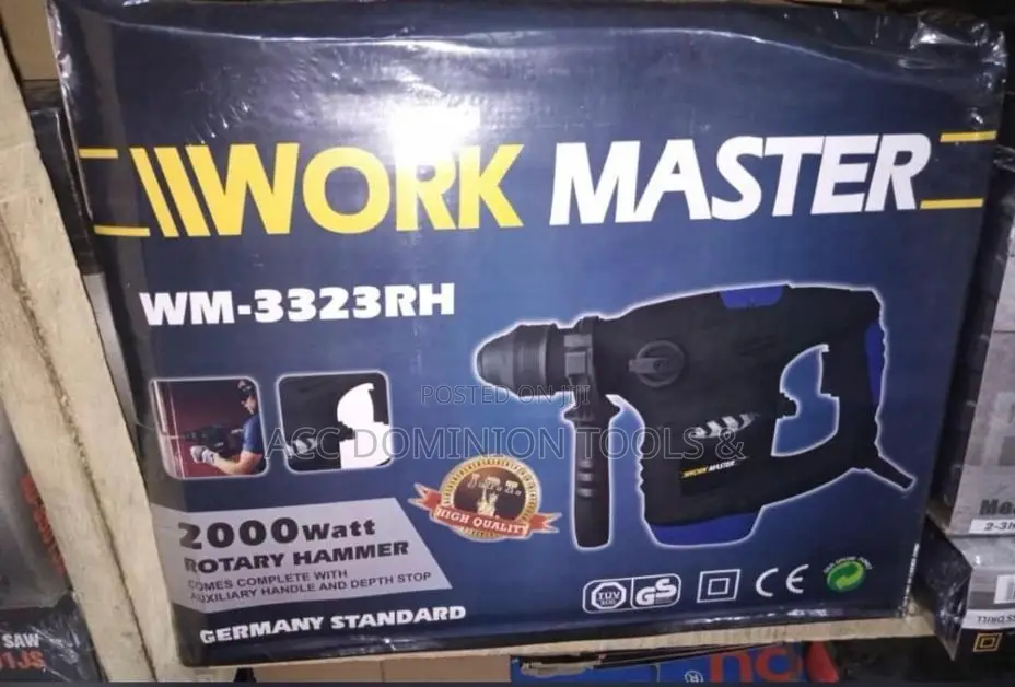 Rotary Hammer Drill for Construction Work