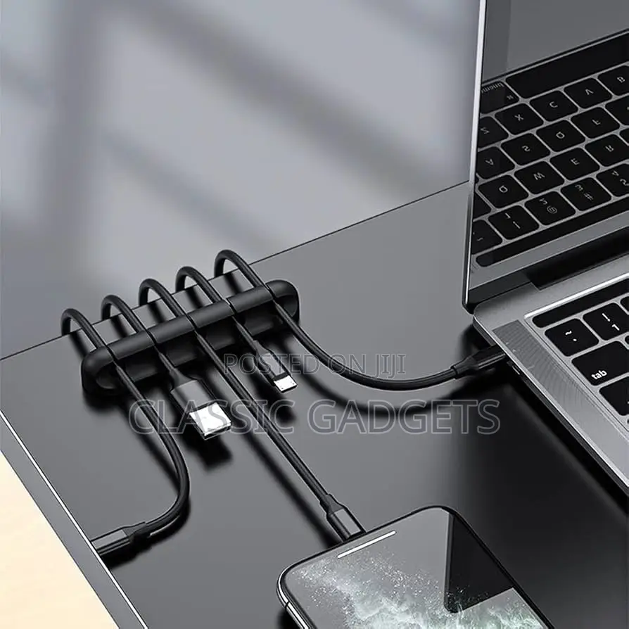 Self Adhesive Cable Organizer Clip With 7 Holes