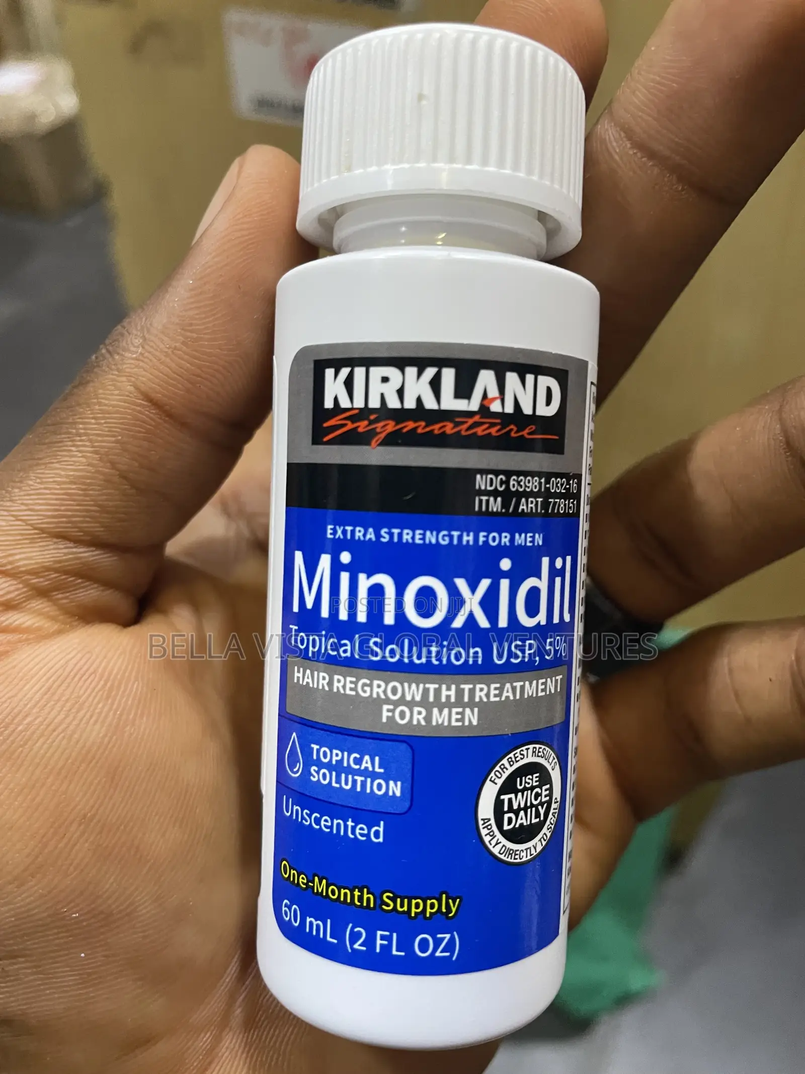 Original Pack of Minoxidil (Hair Growth Solution)(6pcs)
