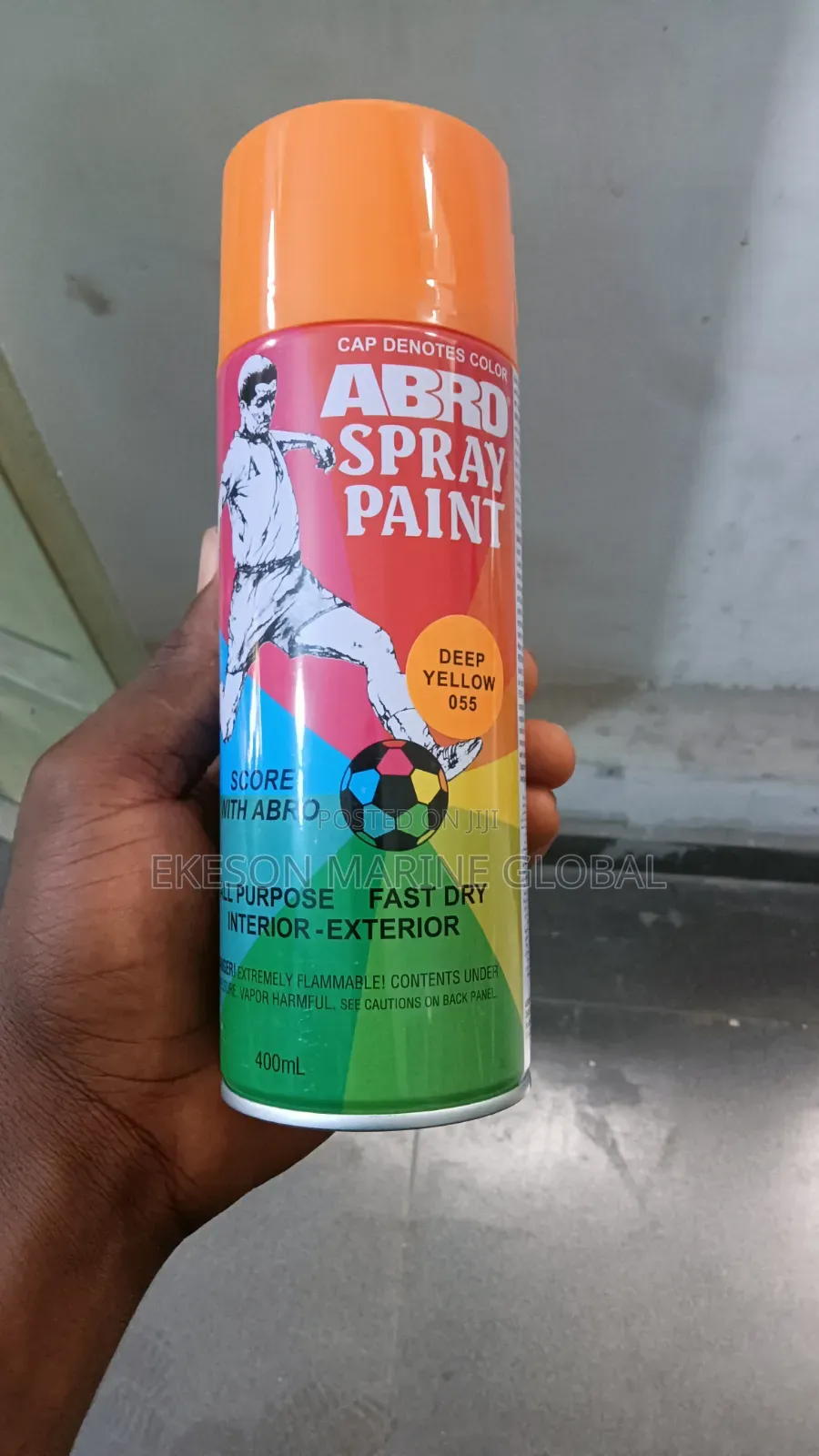Yellow Can Spray Paint (All Colours Are Available)