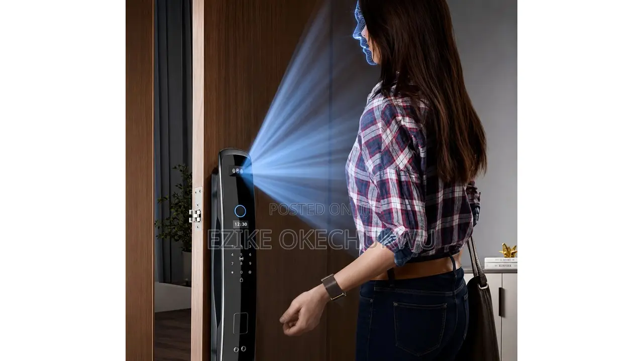 Wishome Smart Digital Door Lock Fingerprint Facial Smart Lock