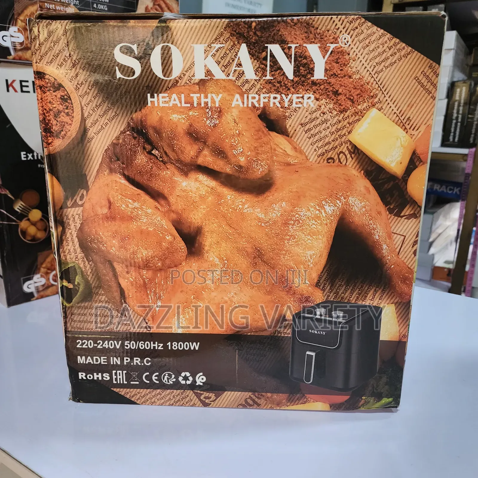 8.5litres Sokany Healthy Air Fryer