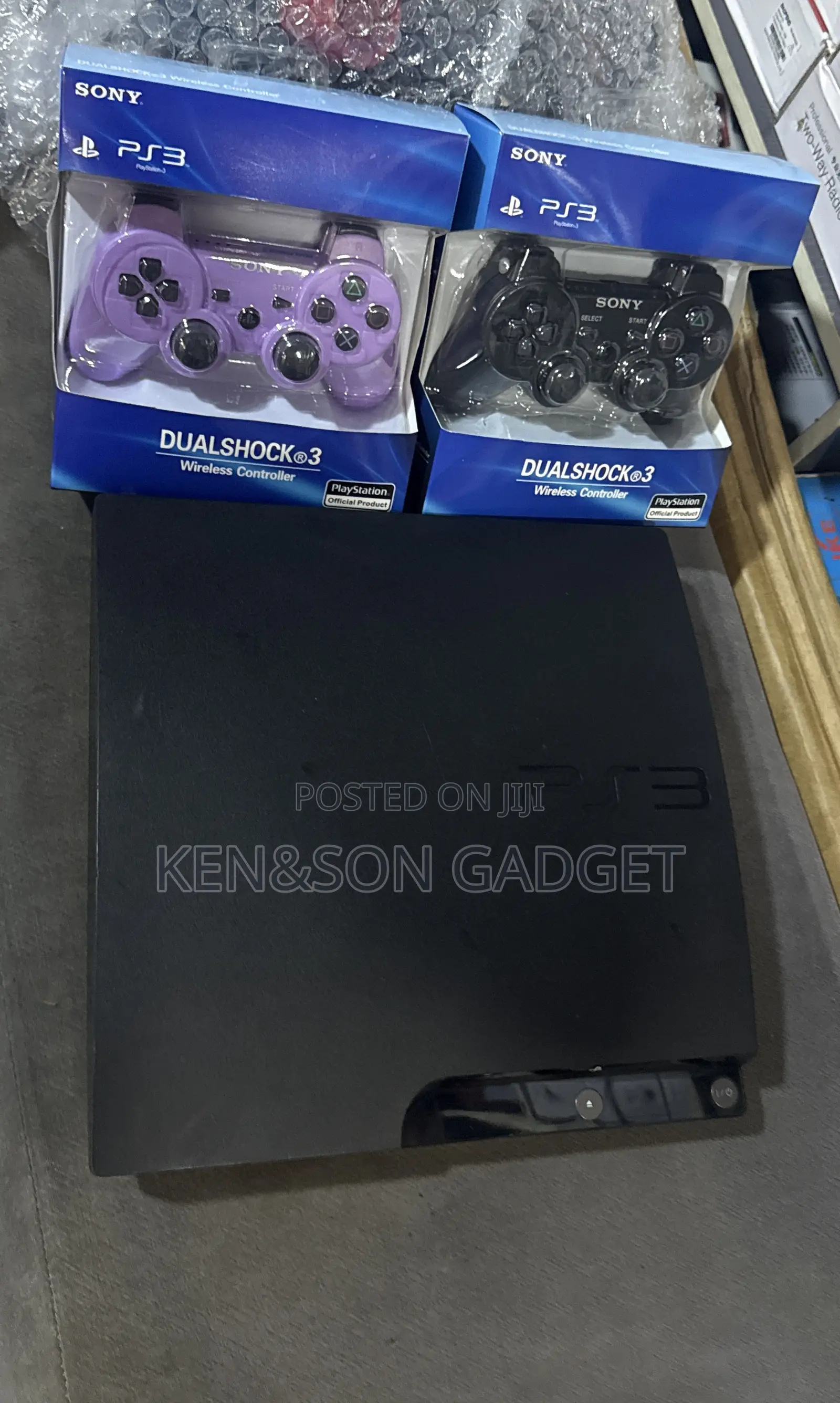 Uk Used Ps3 Comes With 2 Controllers and 12 Games Inside