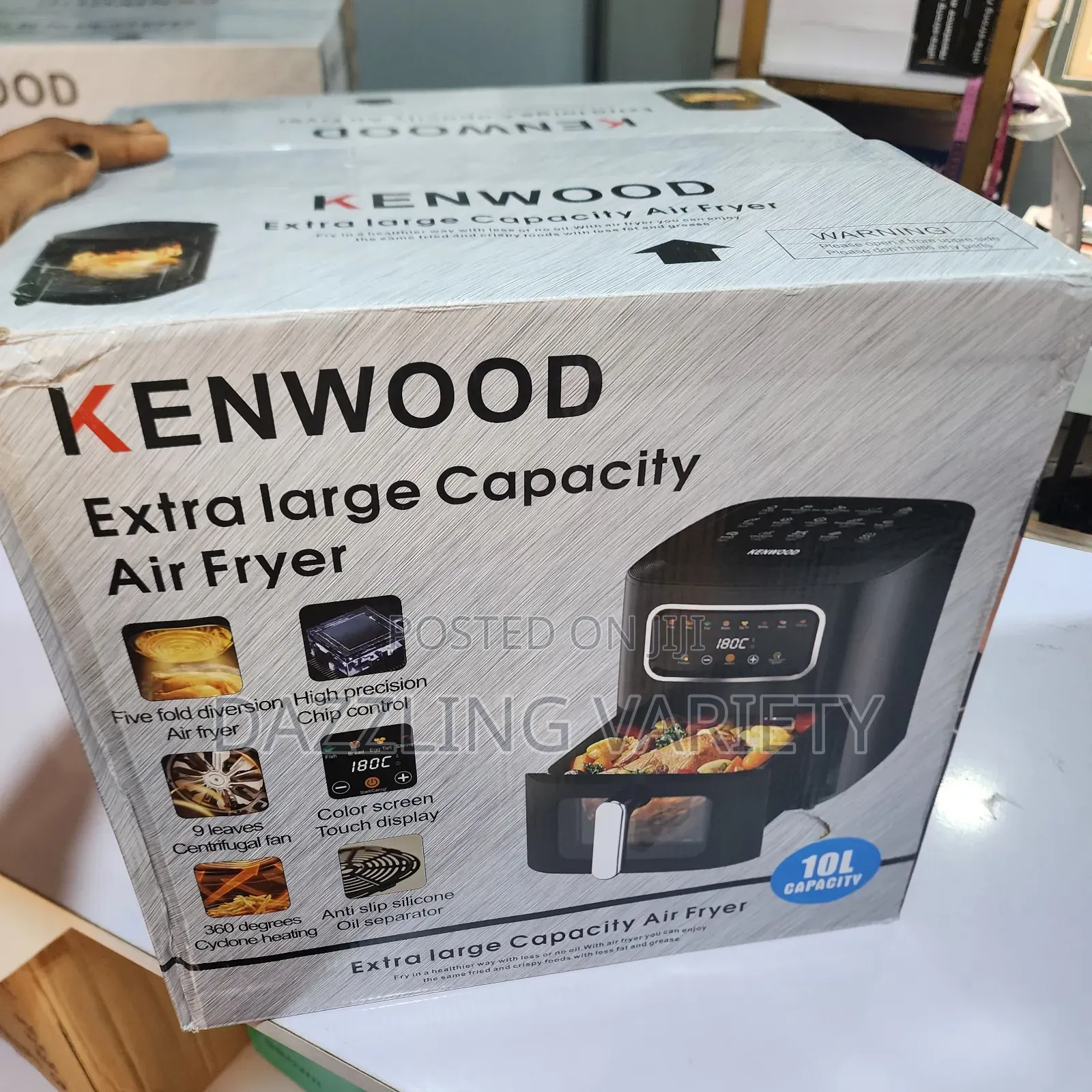 10litres Kenwood Extralarge Digital Air Fryer