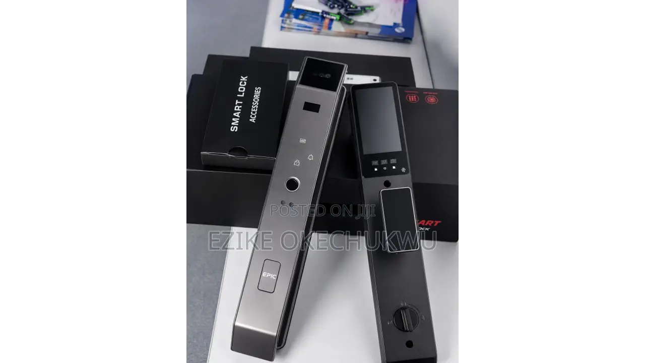 Smart Fingerprint Door Lock With Camera, 3d Face Recognition Door Lock