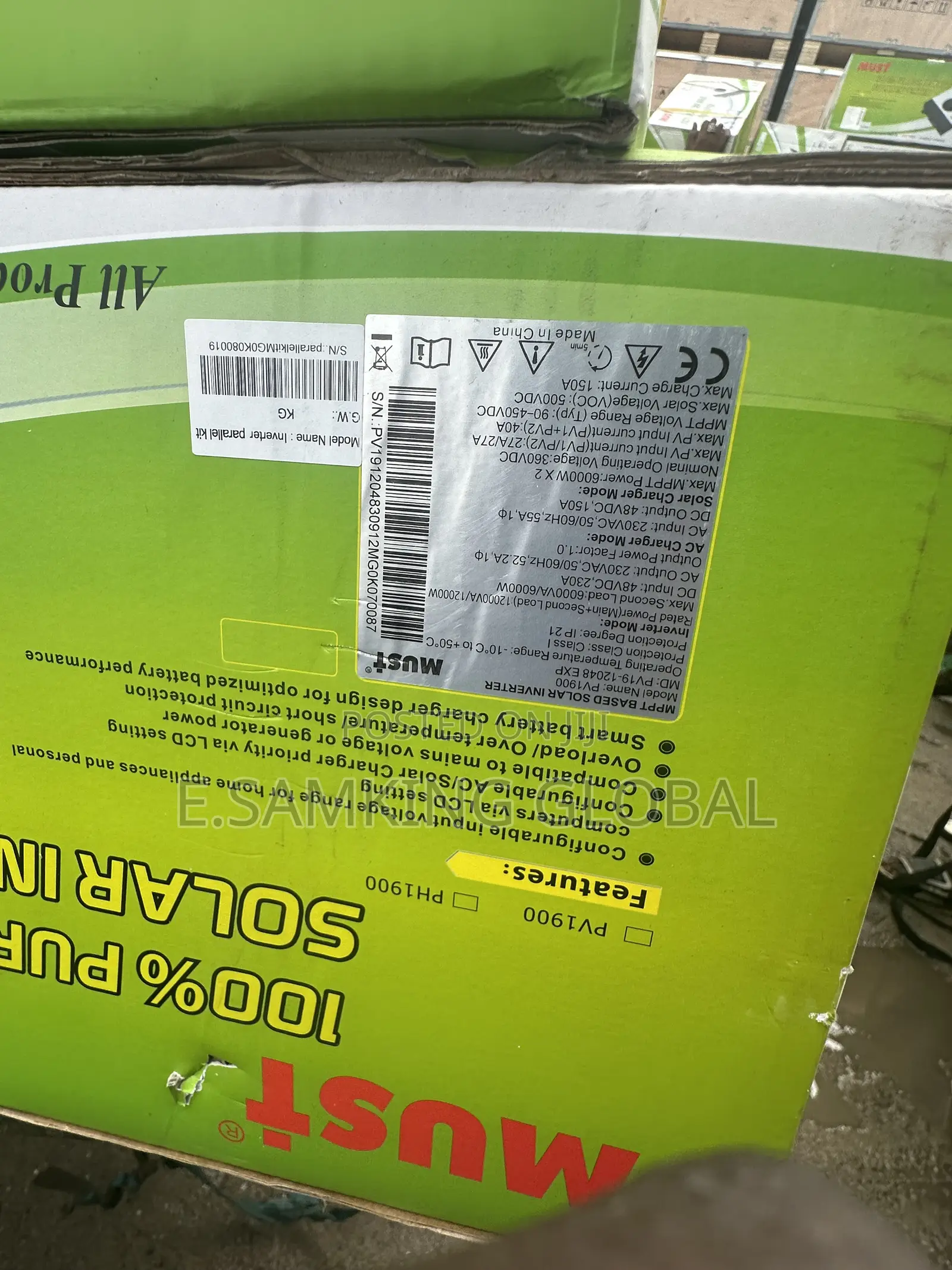 12kva Must Hybrid Inverter