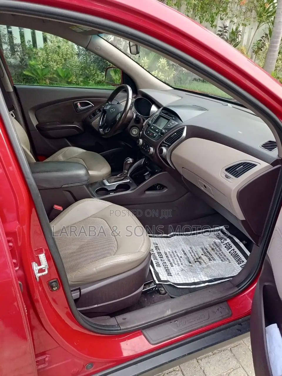 Hyundai Tucson Limited AWD 2015 Red