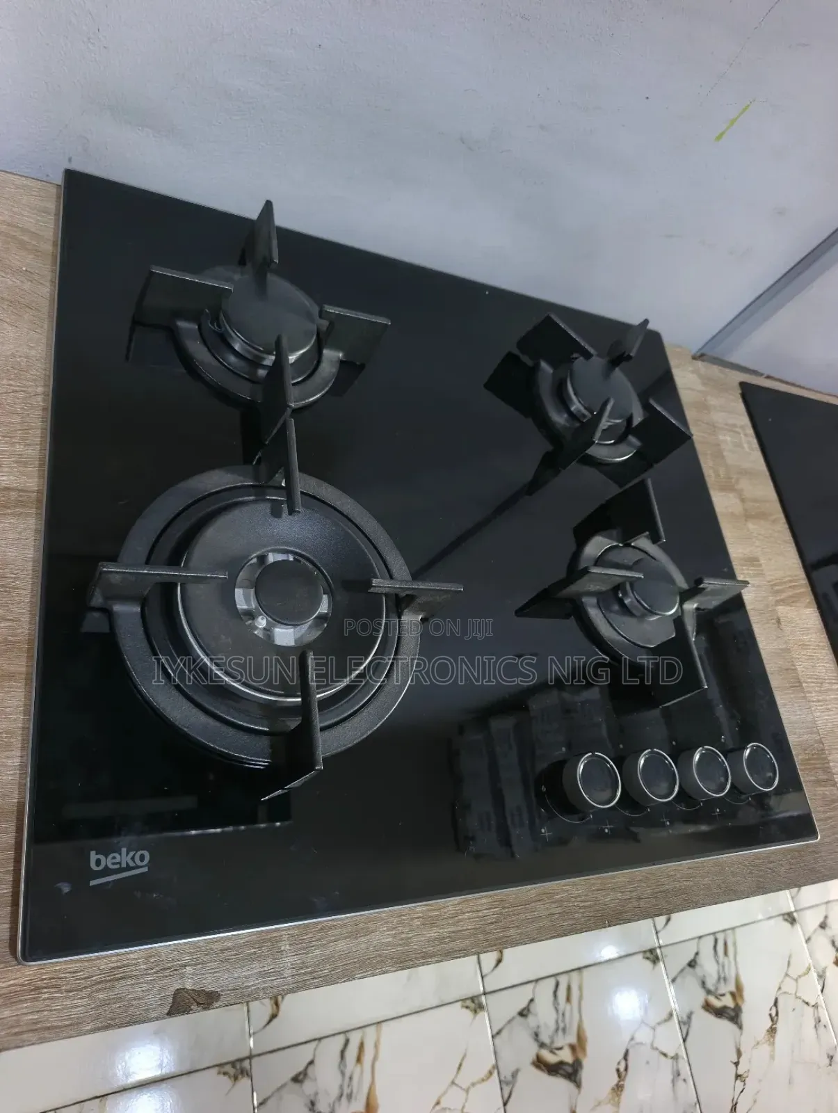 Original Beko Built-in Automatic 4 Burners Gas Cooker Hob 60cm Copper