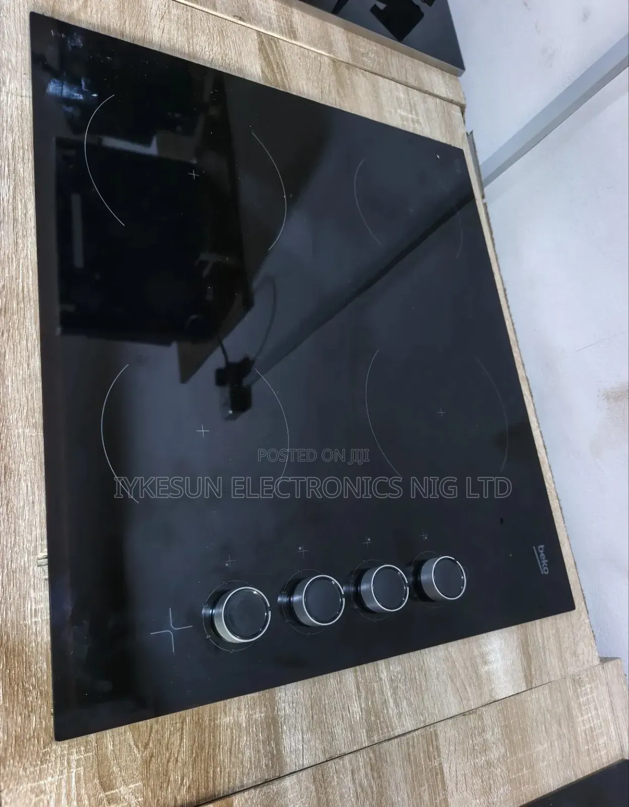 Original Beko Built-in Cabinet 4 Burners Infrared Electric Cooker Hob