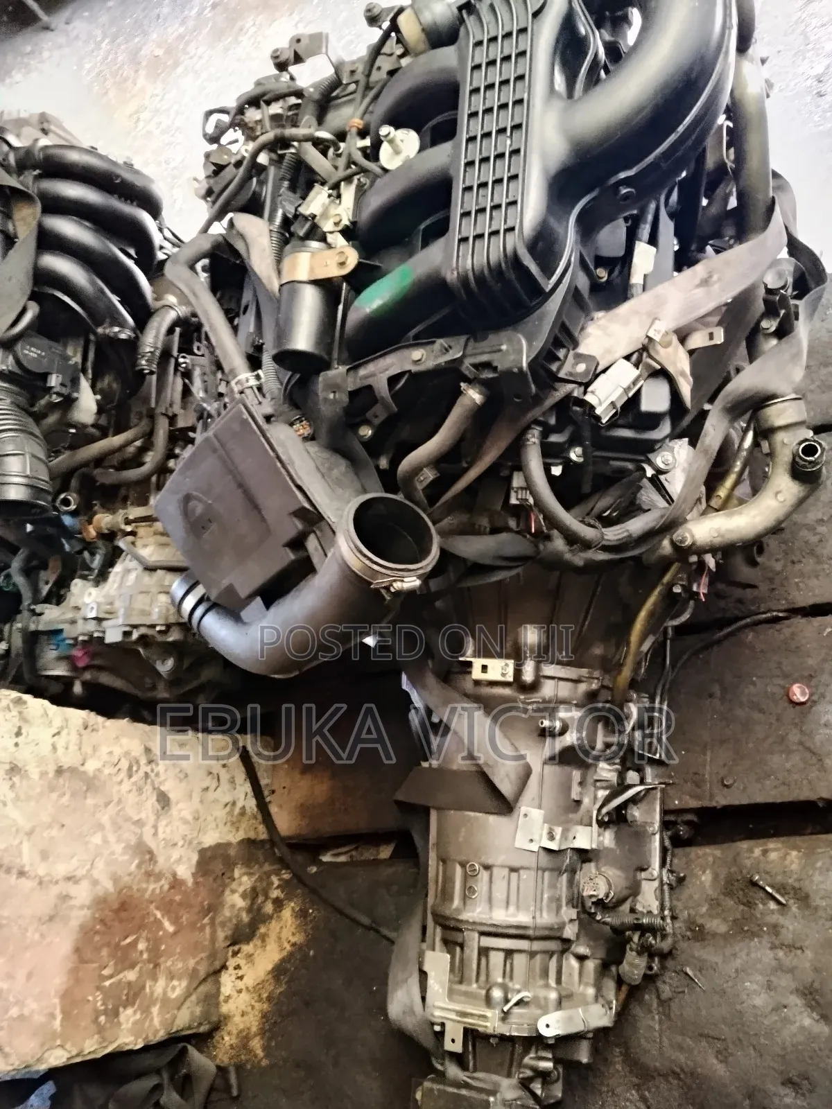 Engine and Gearbox Nissan Pathfinder 2005 Model V6 2wheel Drive