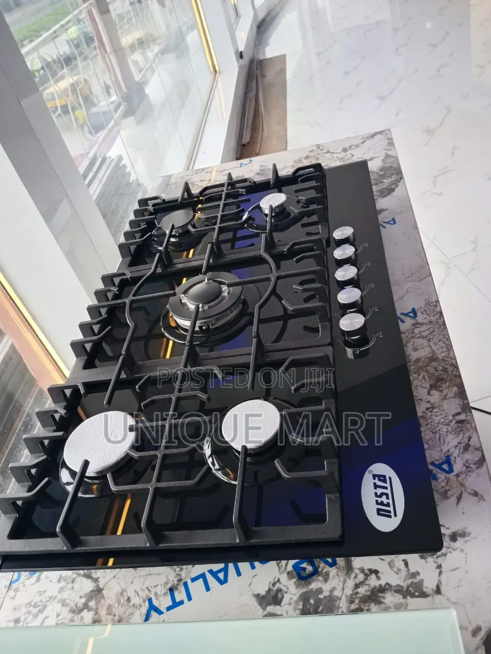 90cm 5-Ways Gas Burner With Grill. Brand: Nesta Italy