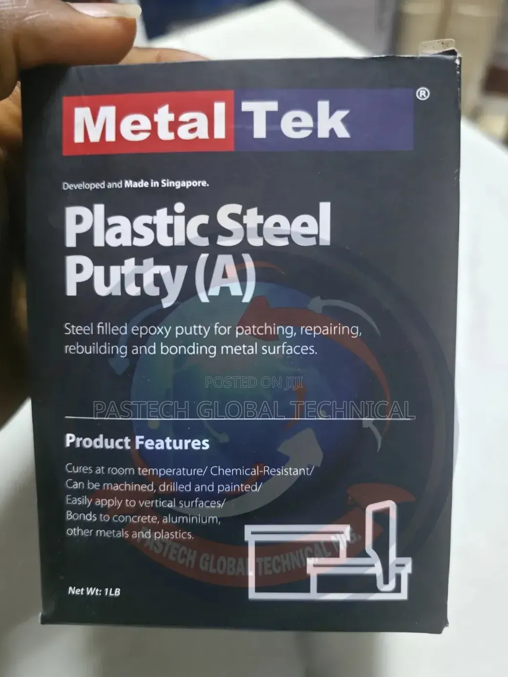 Metal Tek Plastic Steel Putty (A)