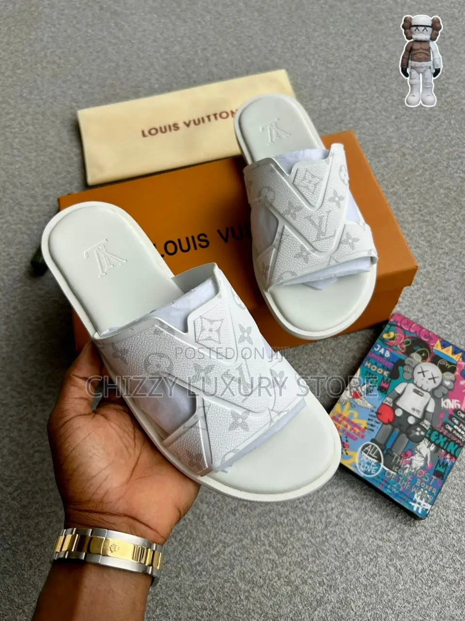 Louis Vuitton Quality Luxury Men White Pams