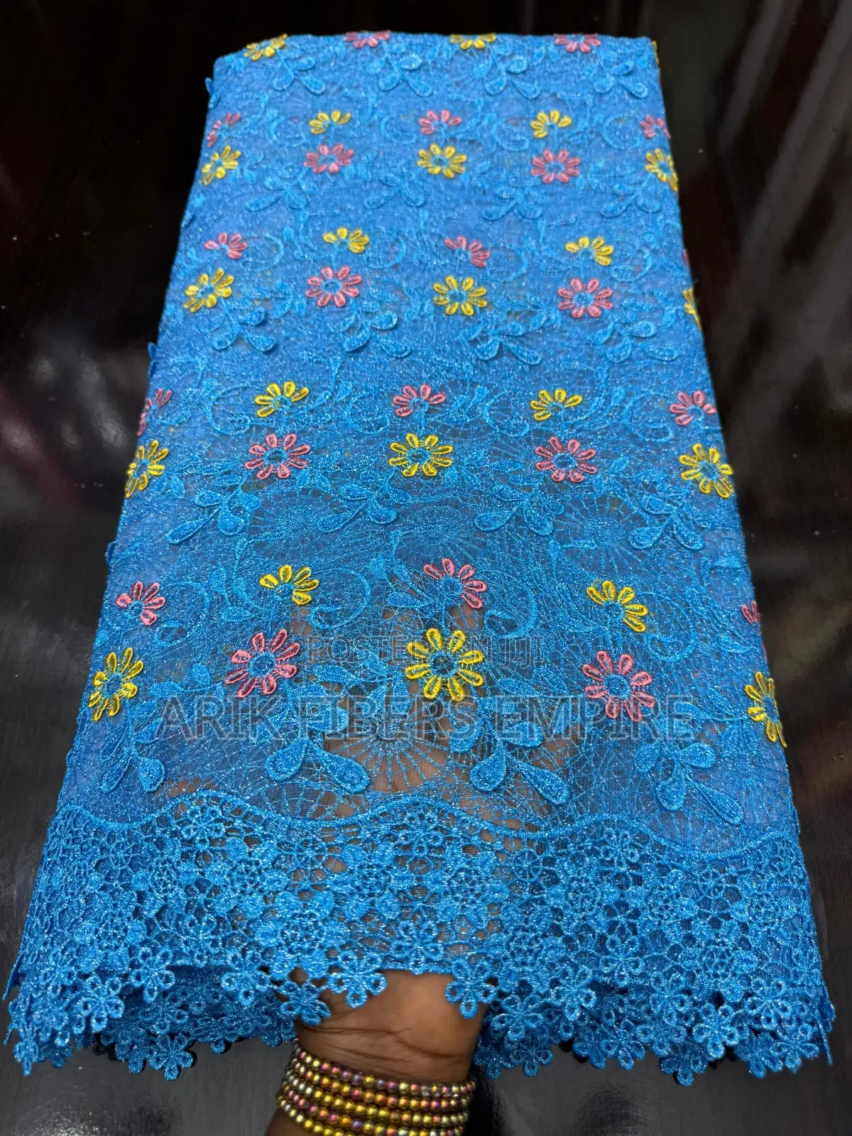 Applique Mesh Guipure Cord Lace
