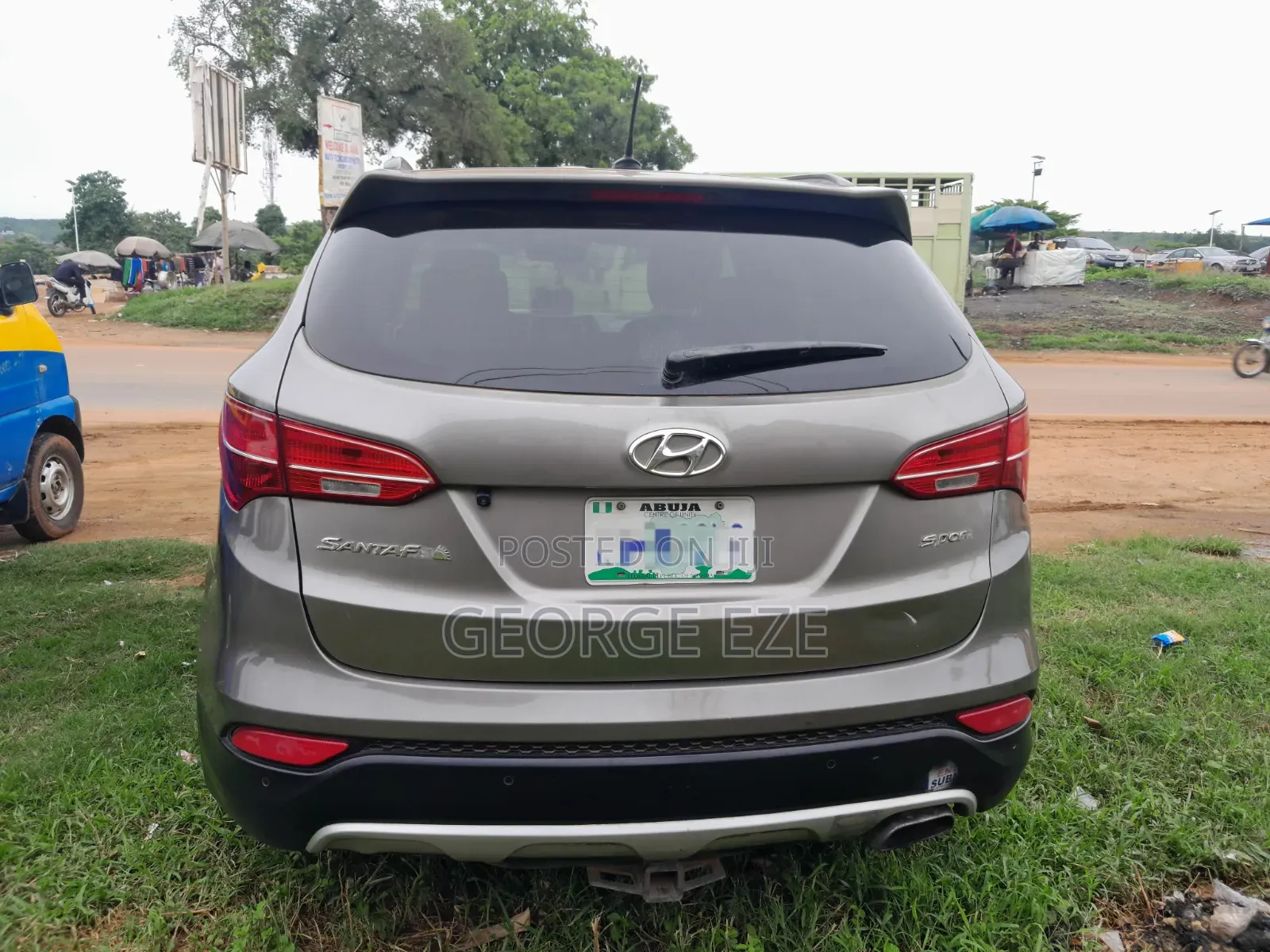 Hyundai Santa Fe 2013 Gray