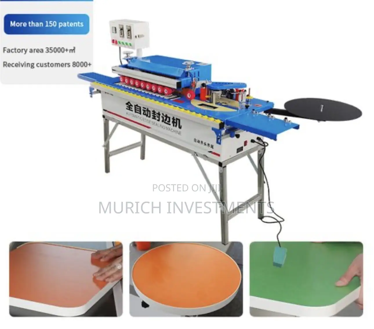 Automatic Straight Curved Edge Banding Machine Woodwork Edge Sealer
