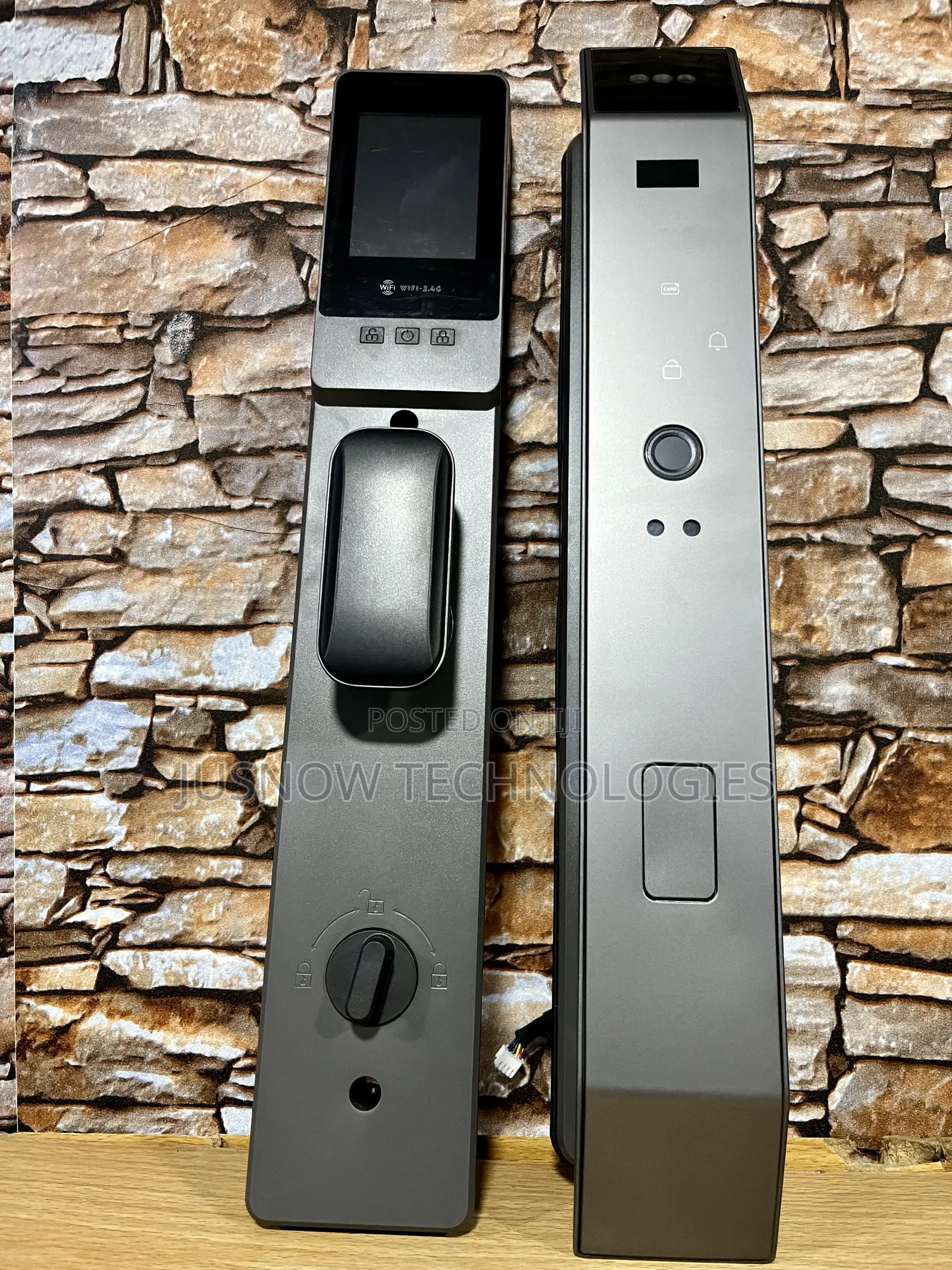 Smart Door Lock – Fingerprint, Password, App Control