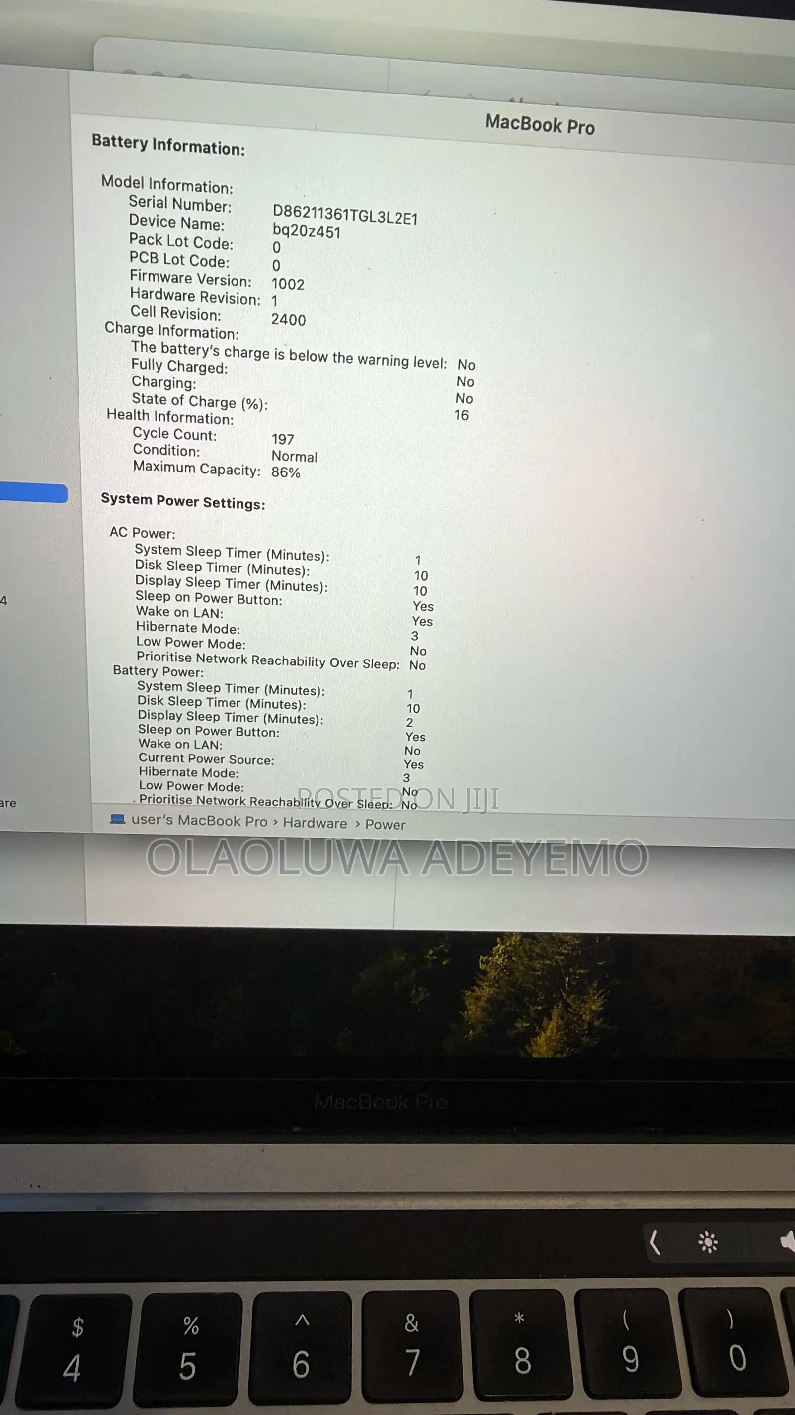 Laptop Apple MacBook Pro 2020 M1 16GB Apple M1 SSD 1T
