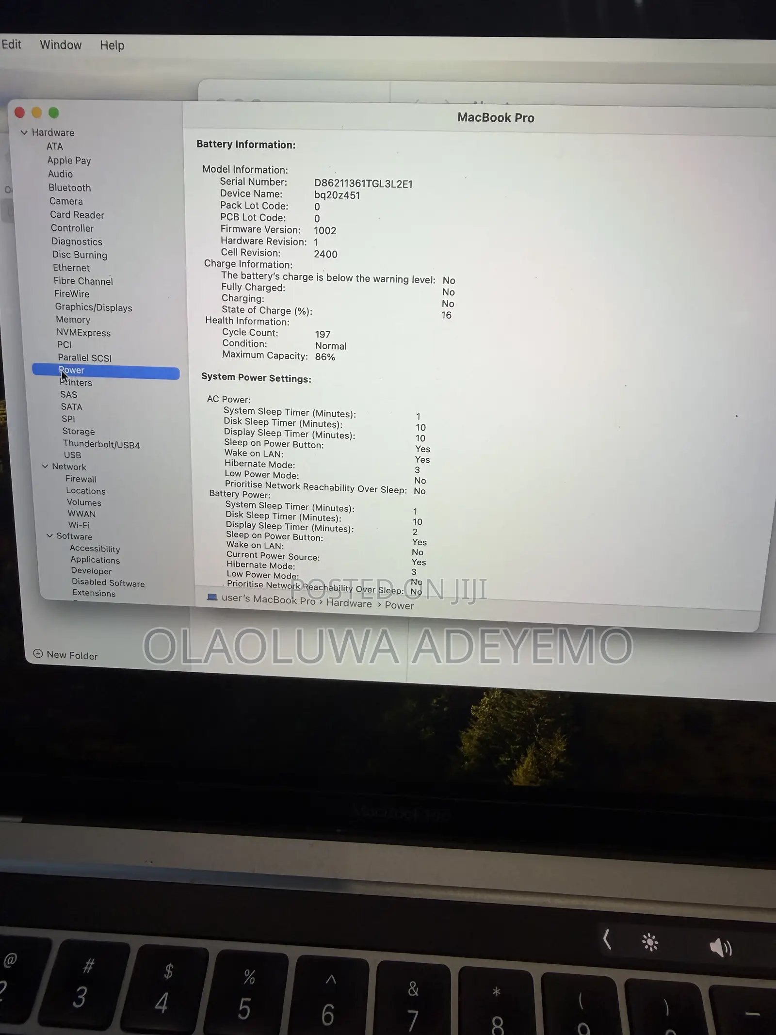 Laptop Apple MacBook Pro 2020 M1 16GB Apple M1 SSD 1T