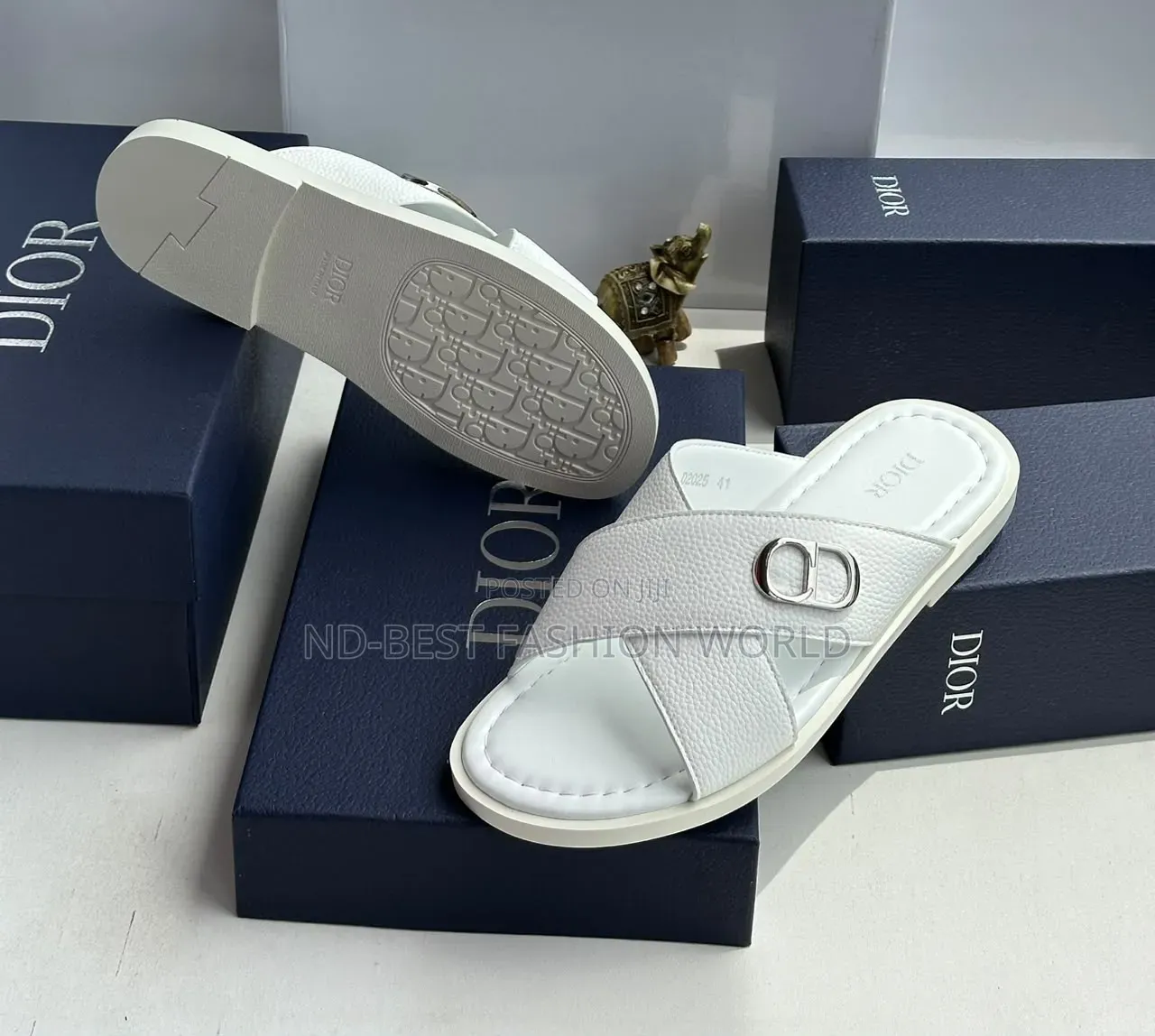 Christian Dior Quality Leather Slippers
