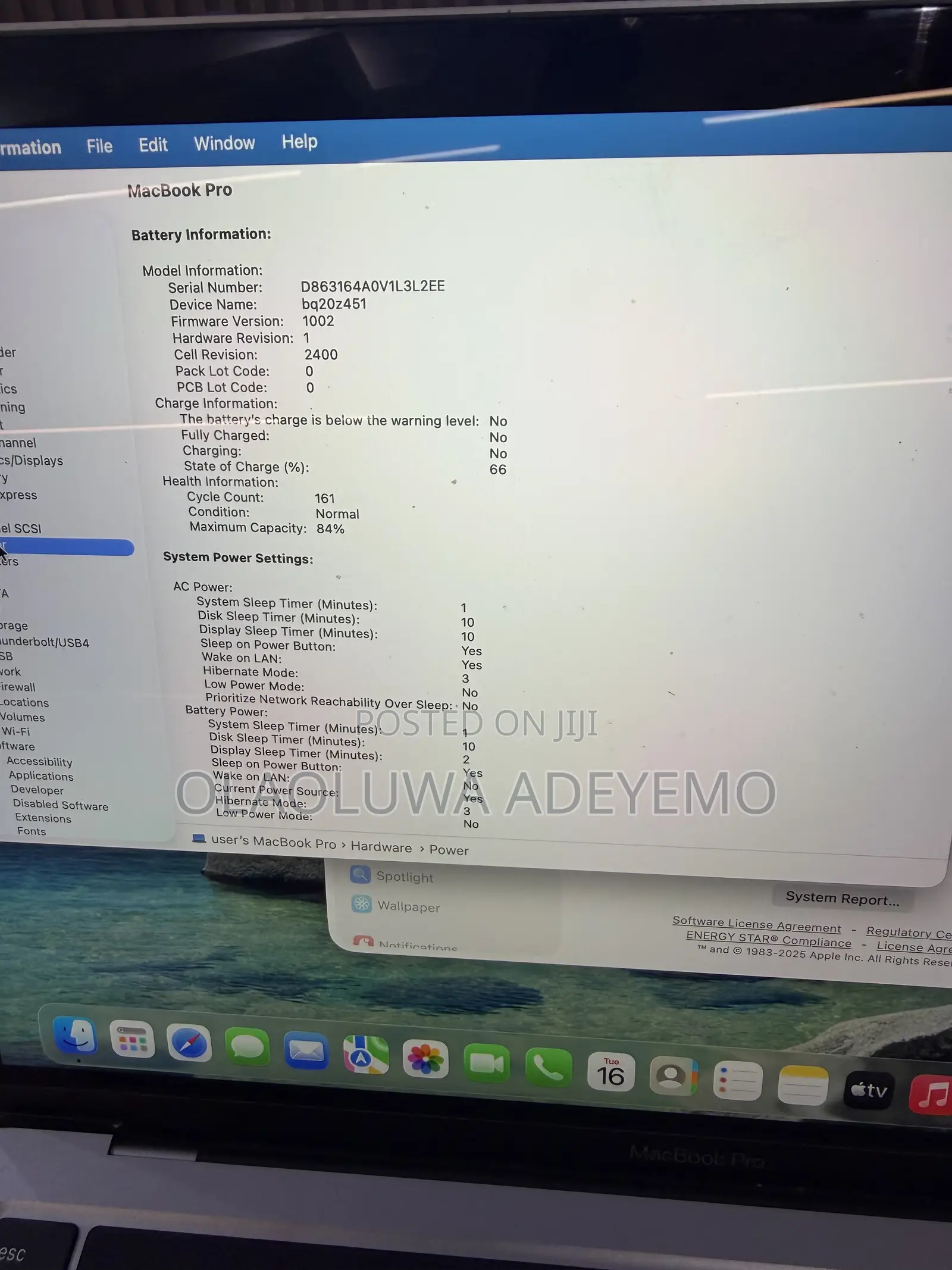 Laptop Apple MacBook Pro 2022 M2 8GB Apple M2 SSD 256GB
