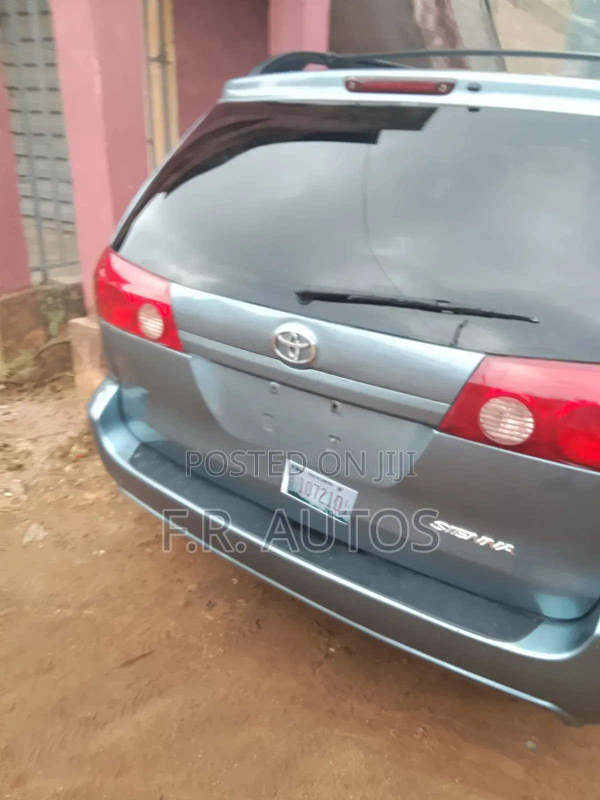 Toyota Sienna 2008 Blue