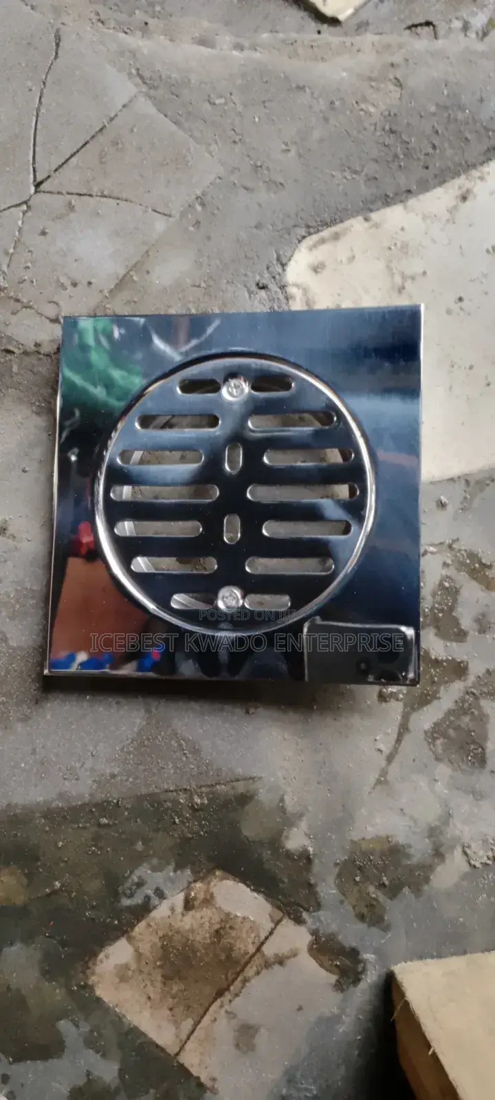 4" Stainless Steel Floor Drain It Prevents Order