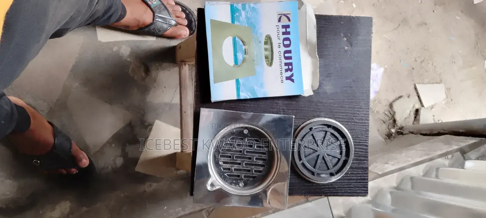 4" Stainless Steel Floor Drain It Prevents Order