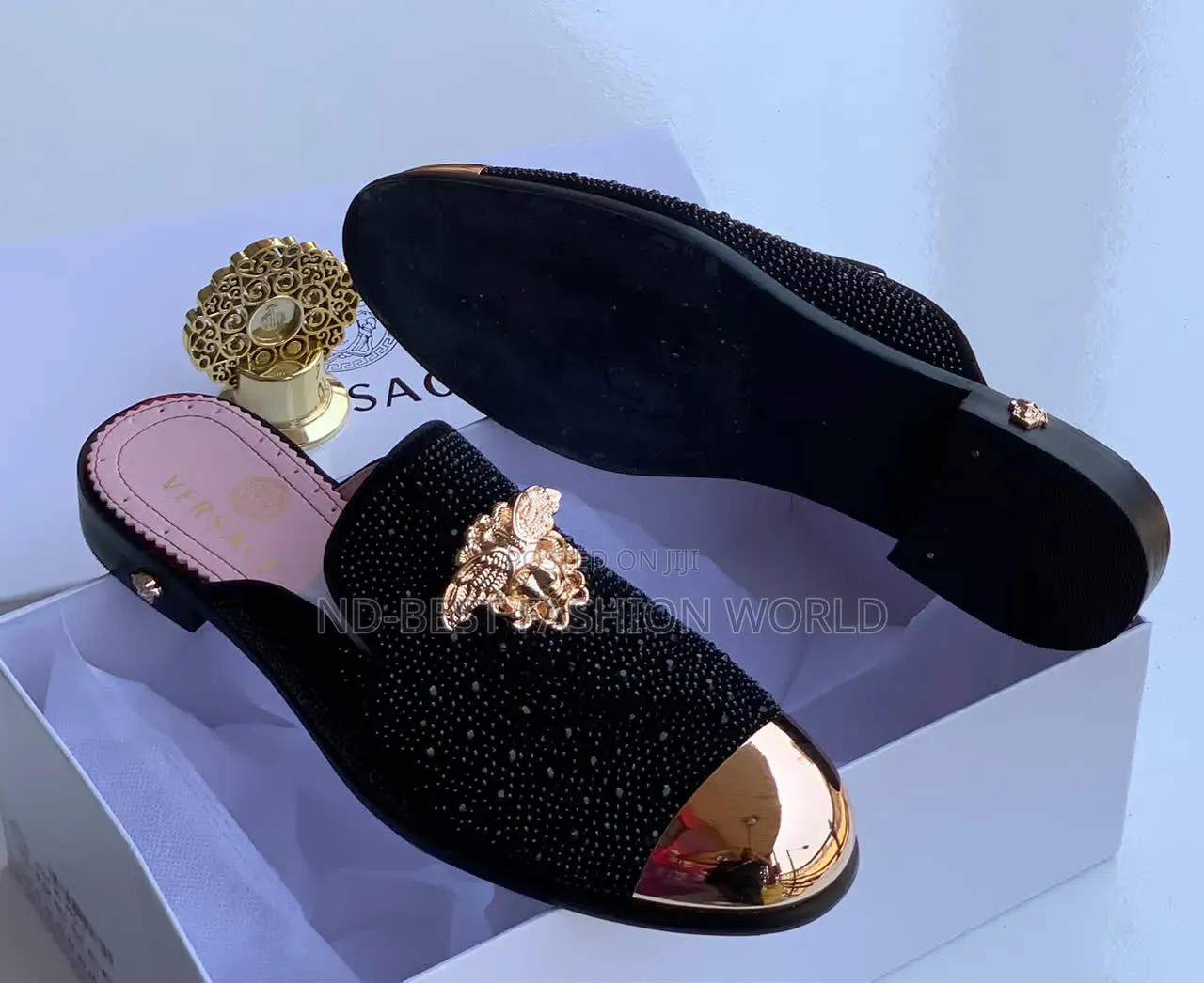 Luxury Versace Half Shoe
