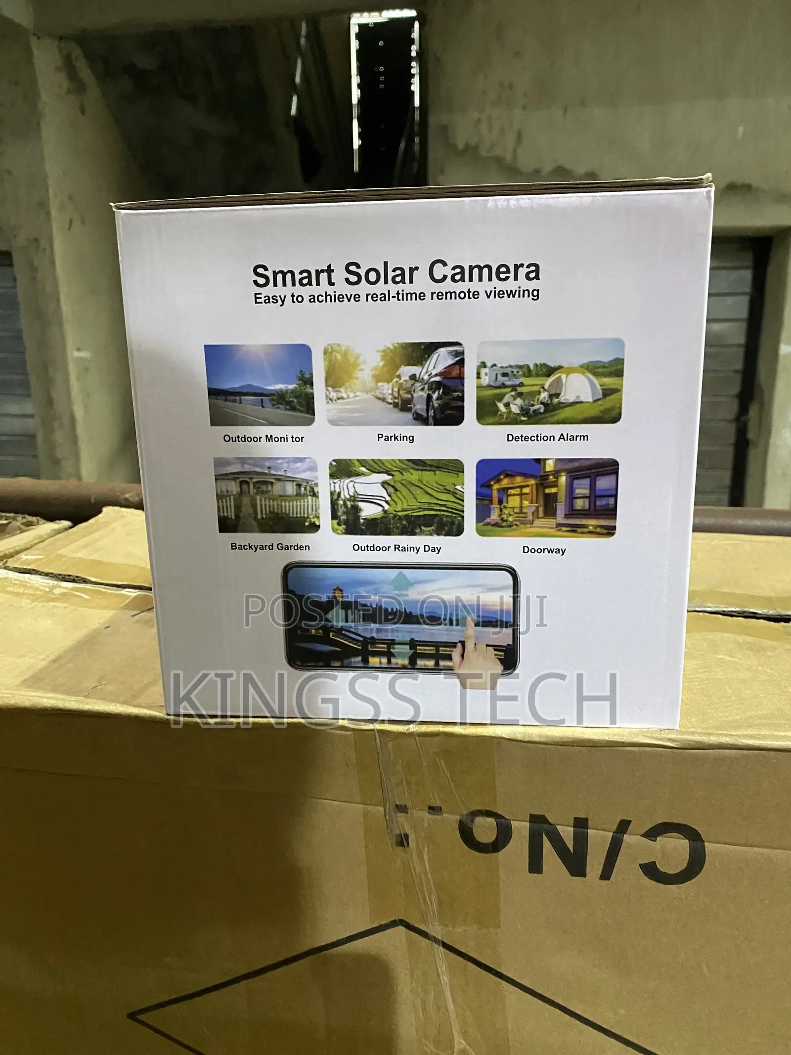 V380 T31 PTZ Triple Lens Solar Camera