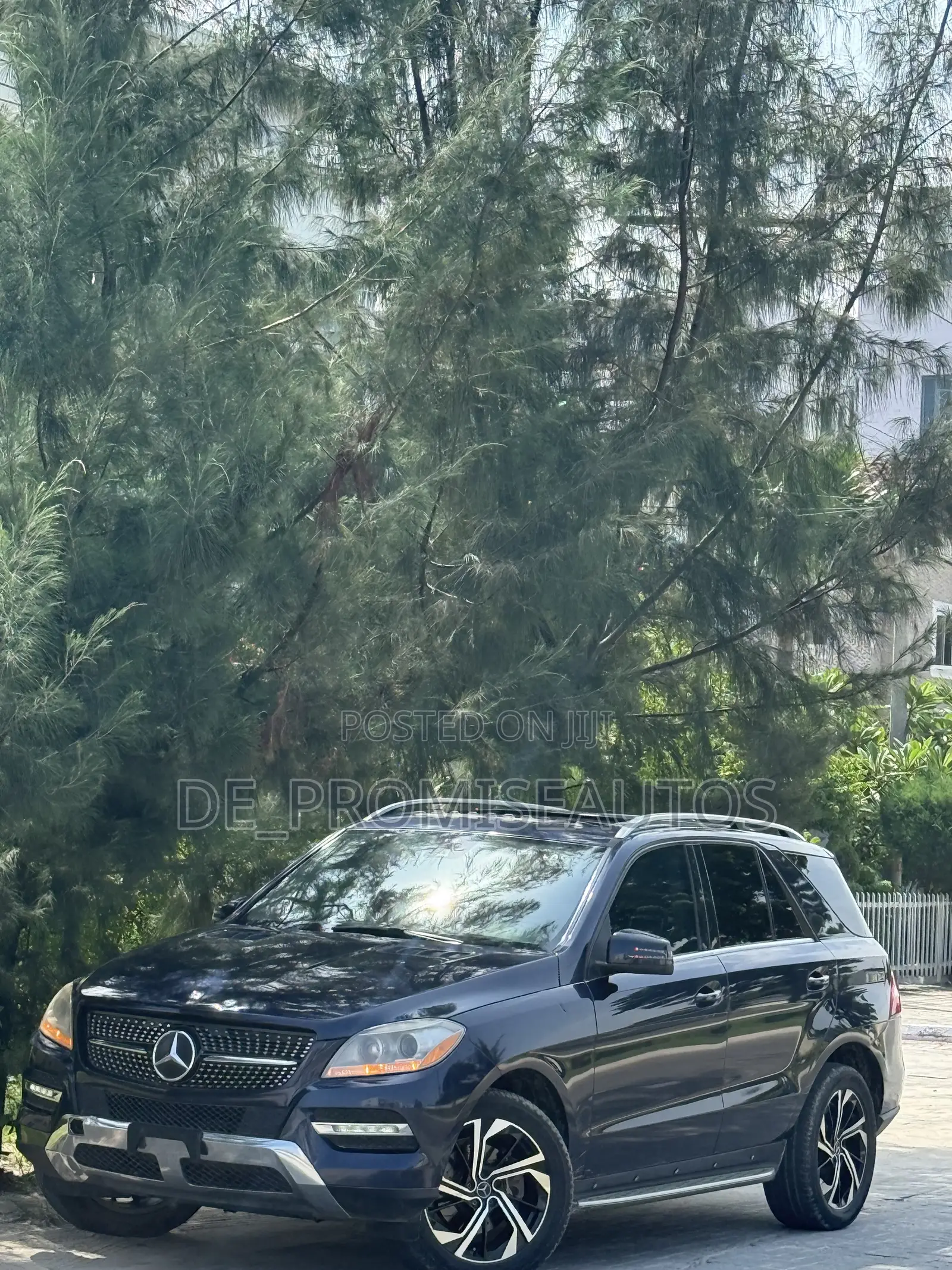 Mercedes-Benz M Class 2013 Blue