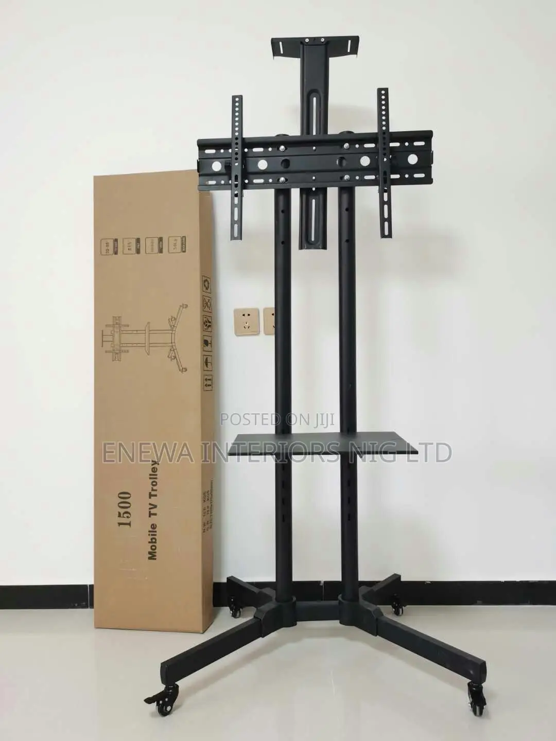32”-75” Black Color Tv Stand
